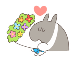 white and black of the Baku. sticker #7576368