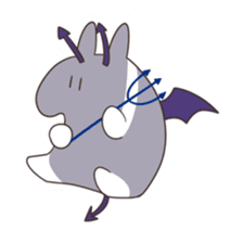 white and black of the Baku. sticker #7576377