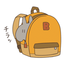 white and black of the Baku. sticker #7576378