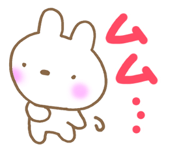 The chubby rabbit2 sticker #7576745