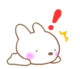 The chubby rabbit2 sticker #7576749