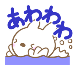 The chubby rabbit2 sticker #7576751