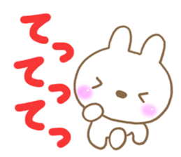 The chubby rabbit2 sticker #7576762