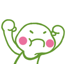 I'm happy to be a turtle [Kame-kko] sticker #7576807