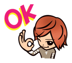 For beloved you English version sticker #7576821