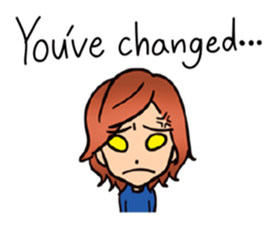 For beloved you English version sticker #7576832