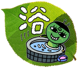 Baby larva Hebeolle 1 sticker #7577318