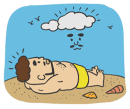 Mr K Loves Surfing sticker #7577343