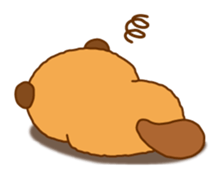 Plump raccoon dog sticker #7578168