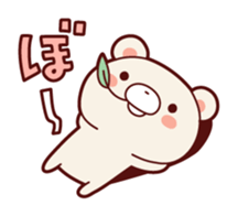 Daily life of bear Jiro sticker #7578743