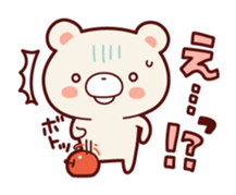 Daily life of bear Jiro sticker #7578752