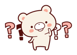 Daily life of bear Jiro sticker #7578754
