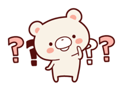 Daily life of bear Jiro sticker #7578754