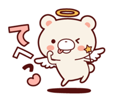 Daily life of bear Jiro sticker #7578772