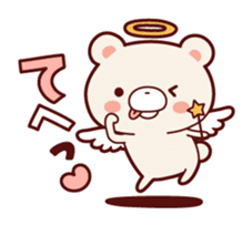 Daily life of bear Jiro sticker #7578772