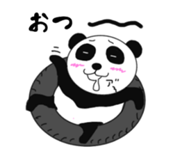 Panda daily conversation sticker #7578841