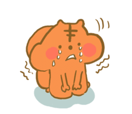 Gluttony sticker of gluttonous squirrel sticker #7579101