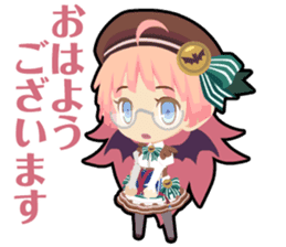 Waguruma Sticker (Carmilla) sticker #7579380