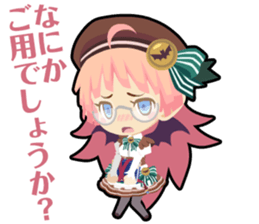 Waguruma Sticker (Carmilla) sticker #7579382