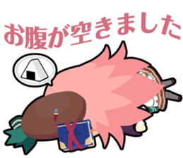 Waguruma Sticker (Carmilla) sticker #7579385