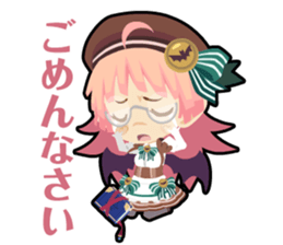 Waguruma Sticker (Carmilla) sticker #7579386