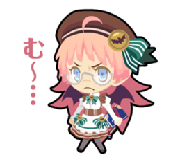 Waguruma Sticker (Carmilla) sticker #7579389