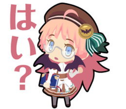 Waguruma Sticker (Carmilla) sticker #7579391