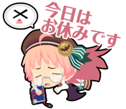 Waguruma Sticker (Carmilla) sticker #7579392