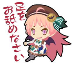 Waguruma Sticker (Carmilla) sticker #7579398