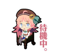 Waguruma Sticker (Carmilla) sticker #7579401