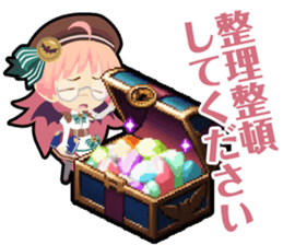 Waguruma Sticker (Carmilla) sticker #7579404