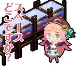 Waguruma Sticker (Carmilla) sticker #7579405