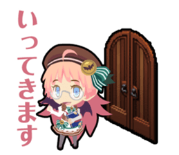 Waguruma Sticker (Carmilla) sticker #7579406