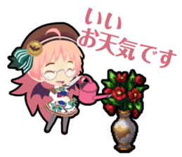 Waguruma Sticker (Carmilla) sticker #7579407