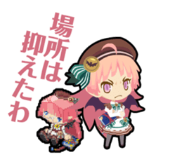 Waguruma Sticker (Carmilla) sticker #7579409