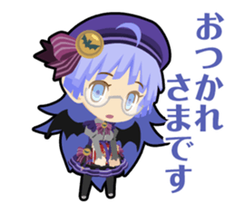 Waguruma Sticker (Carmilla) sticker #7579410