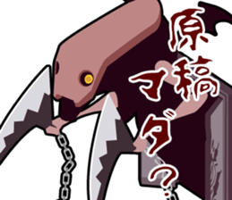 Waguruma Sticker (Carmilla) sticker #7579418