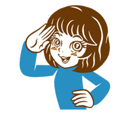 "Normal Girl's Life2" sticker #7579861