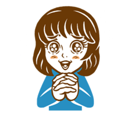 "Normal Girl's Life2" sticker #7579863