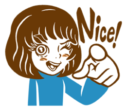 "Normal Girl's Life2" sticker #7579865