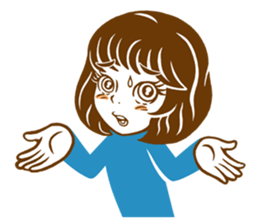 "Normal Girl's Life2" sticker #7579870