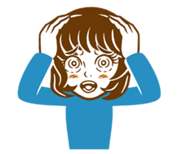 "Normal Girl's Life2" sticker #7579874