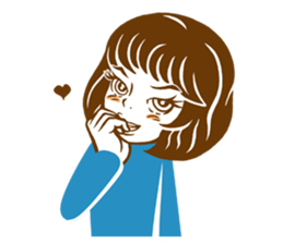 "Normal Girl's Life2" sticker #7579885