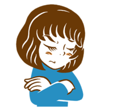 "Normal Girl's Life2" sticker #7579889