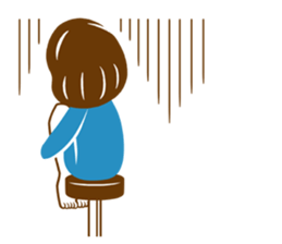 "Normal Girl's Life2" sticker #7579896