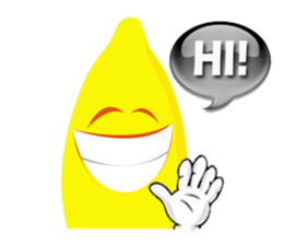 Handsome Banana sticker #7580140