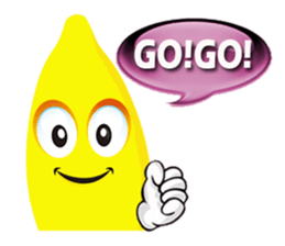 Handsome Banana sticker #7580147