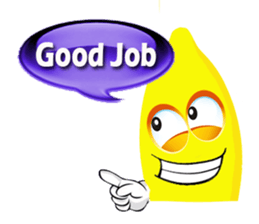Handsome Banana sticker #7580152