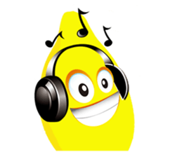 Handsome Banana sticker #7580153