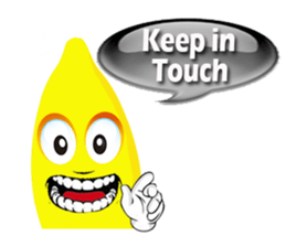 Handsome Banana sticker #7580161